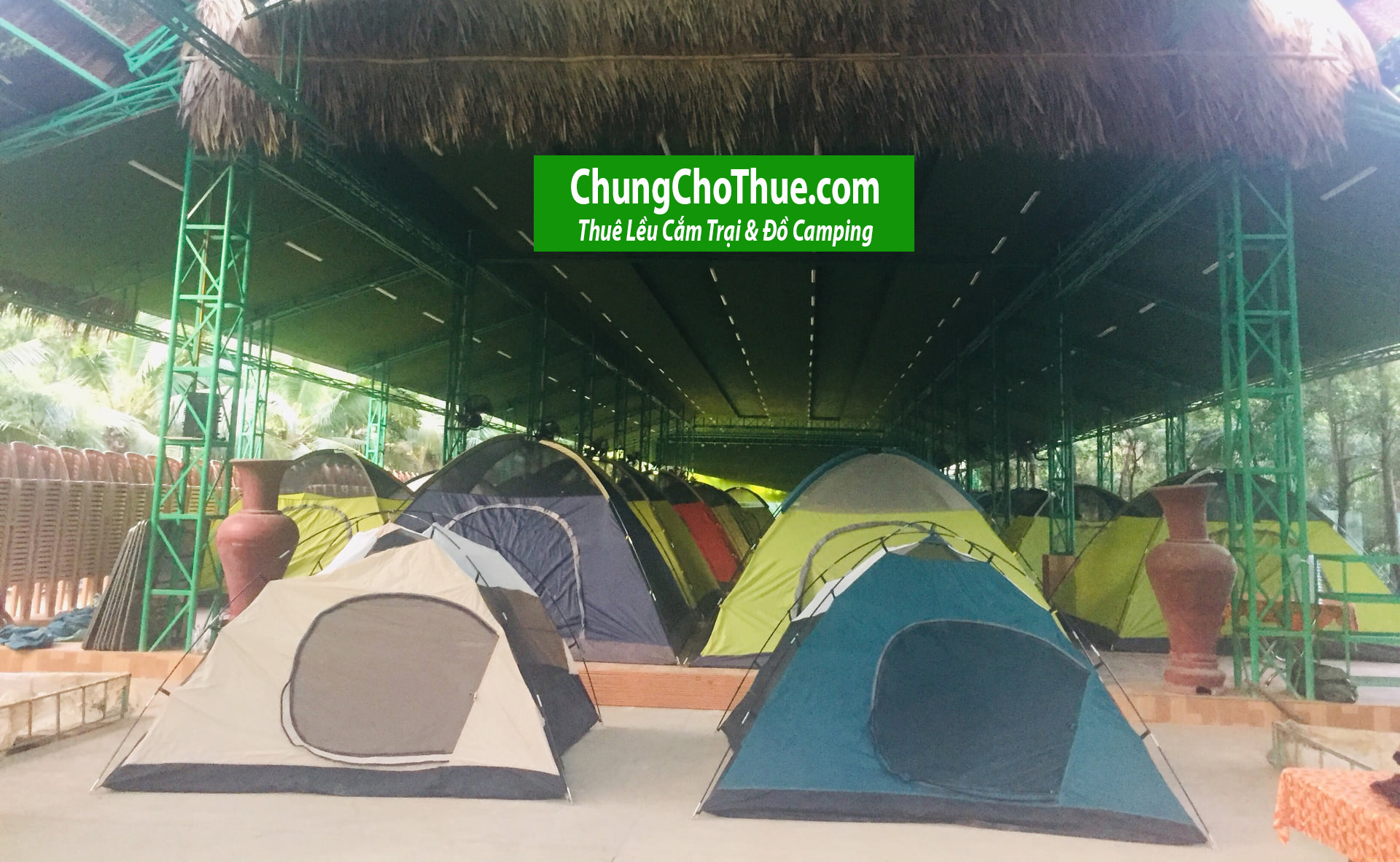 thuê lều cắm trại các khu du lịch