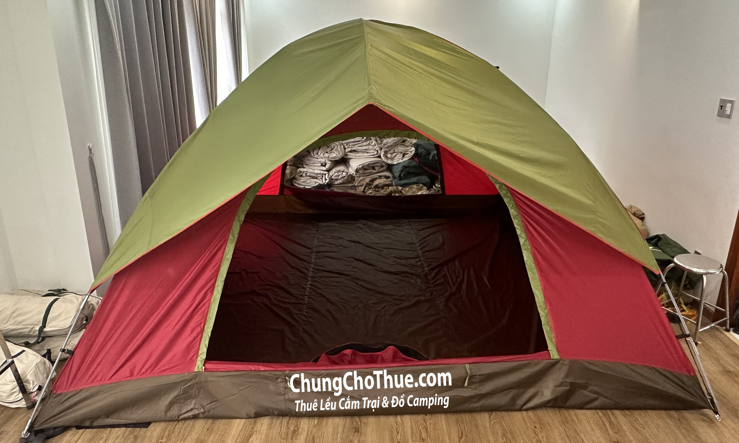 thuê lều cắm trại 12 người